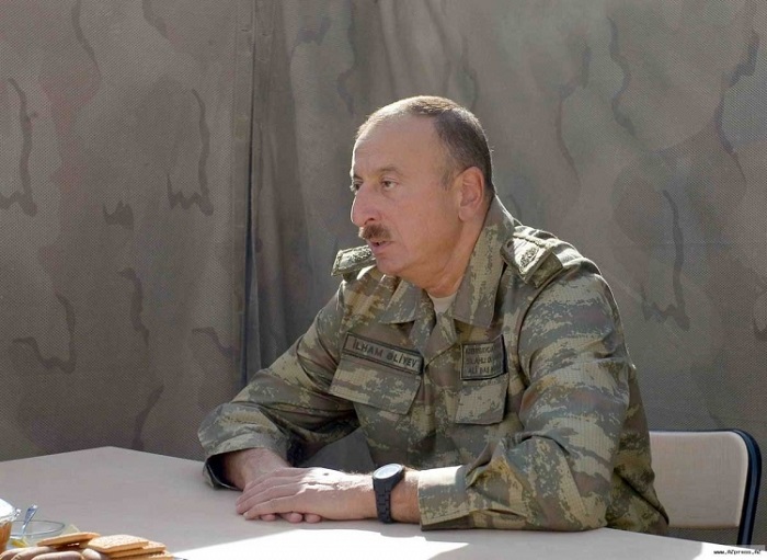 President reviews operational condition on frontline